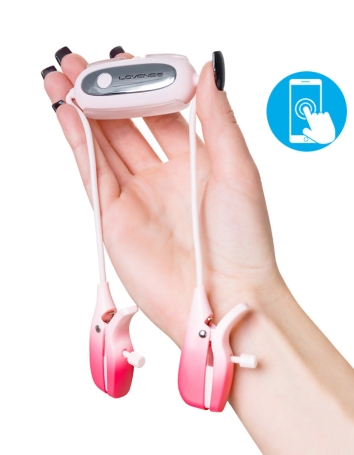 Виброзажимы для сосков Lovense Gemini