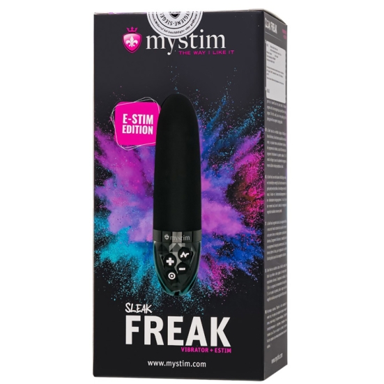 Вибратор с электростимуляцией Mystim Sleak Freak