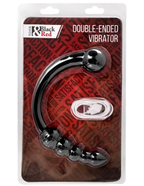 Вибратор ToyFa Black & Red