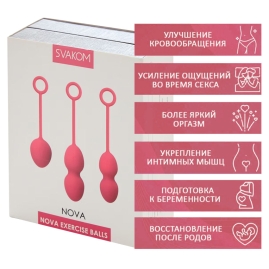 Вагинальные шарики Svakom Nova
