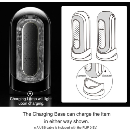 Мастурбатор Tenga Flip Zero с вибрацией
