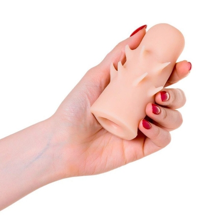 Страпон с 2 насадками Lesbi Harness